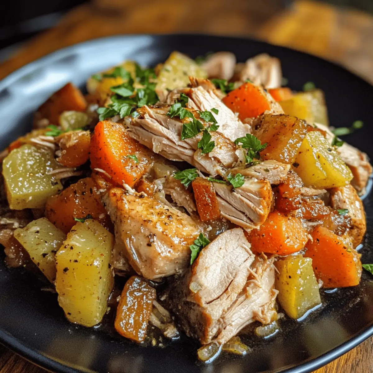 Instant Pot Turkey & Root Vegetables